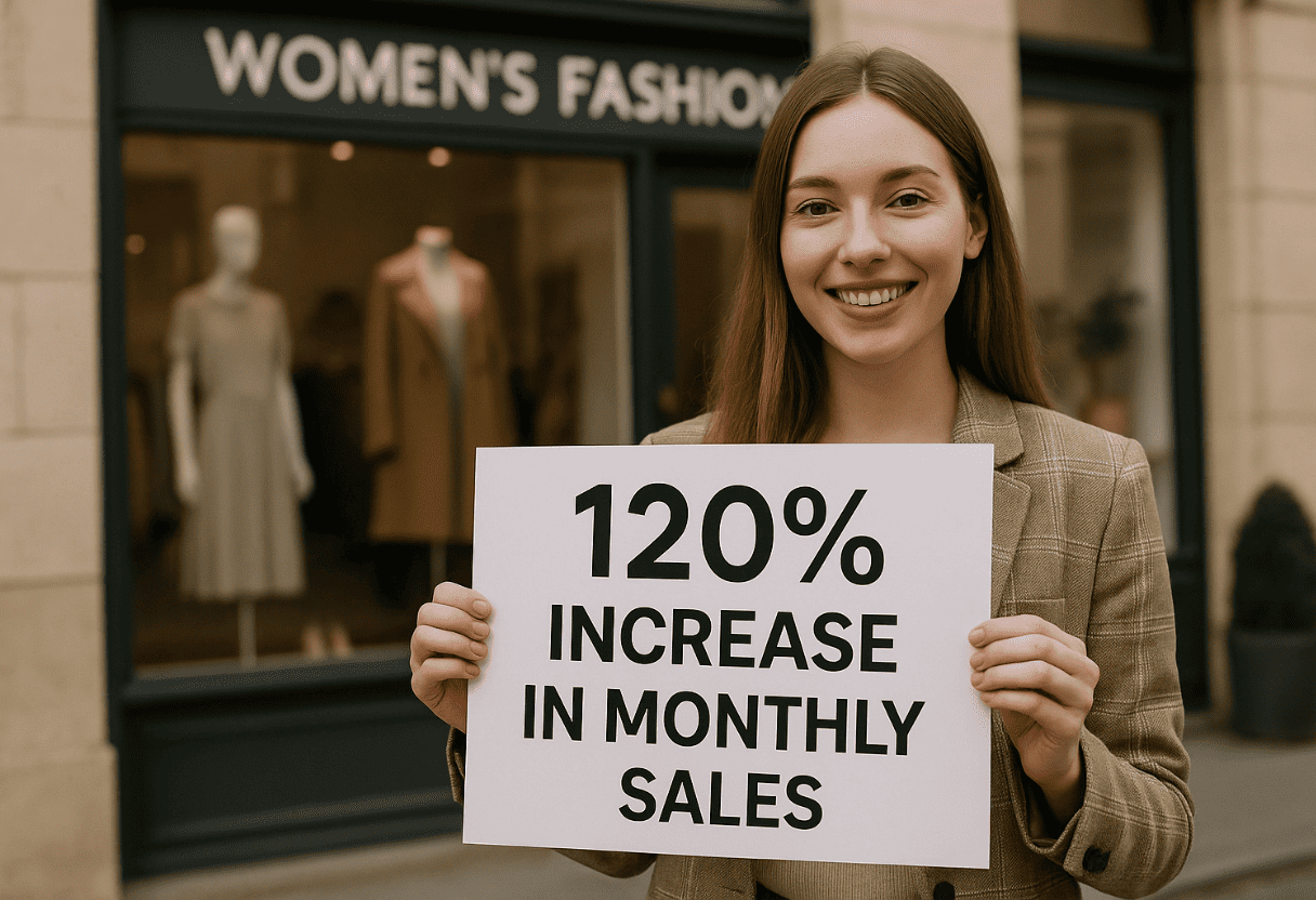 Case-Study-Boosts-Sales-&-ROI-for-a-Women’s-Fashion-Brand-in-the-UK-Results-&-Return-on-Investment-image