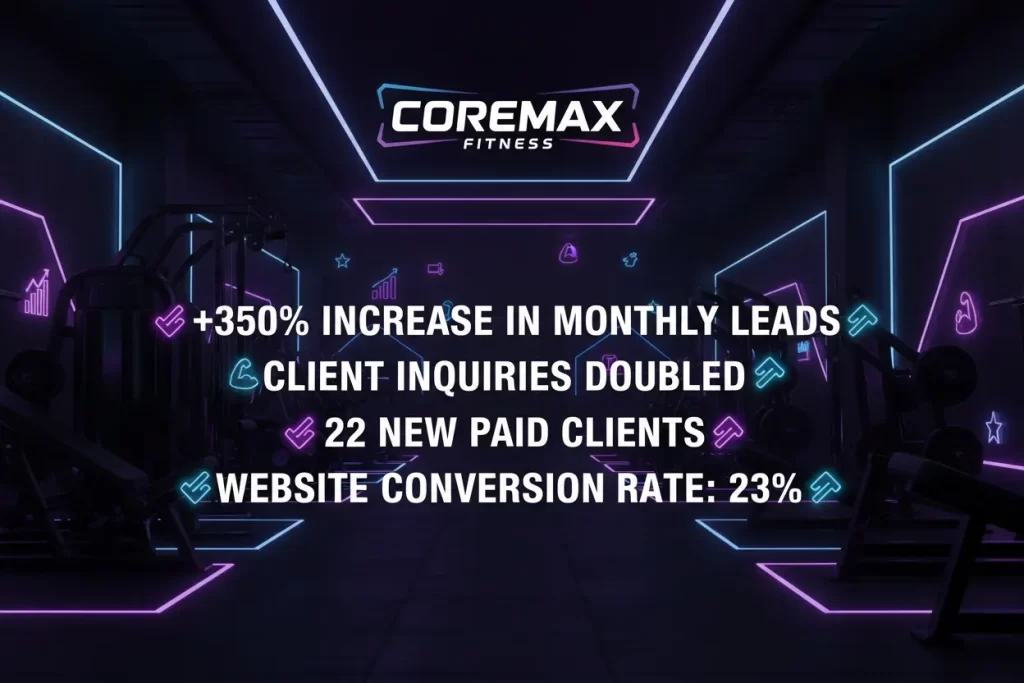 Coremax Fitness Results