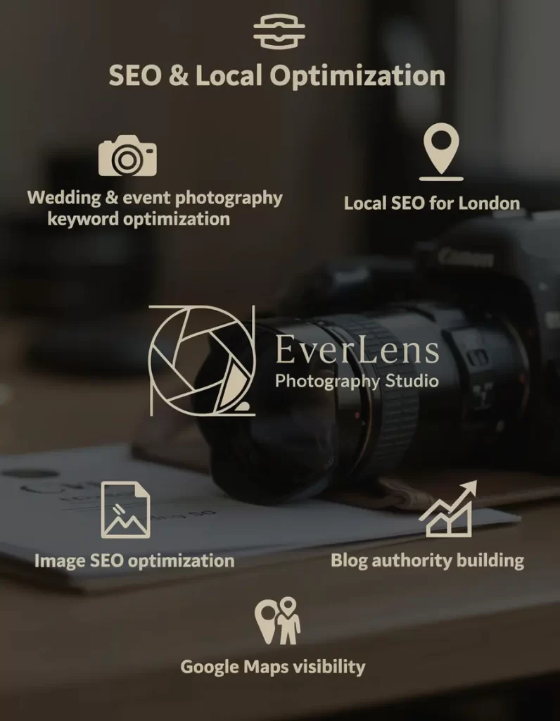 EverLens Photography Studio Local SEO Optimization