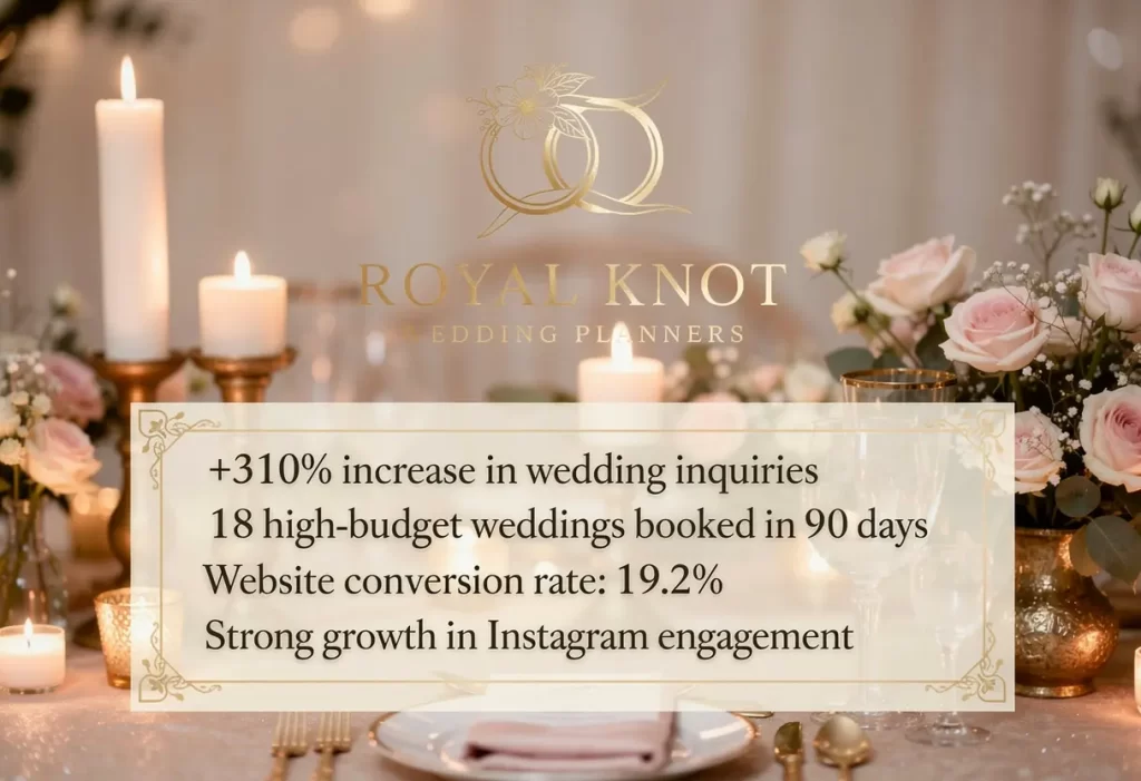 Royal Knot Wedding Planners Results