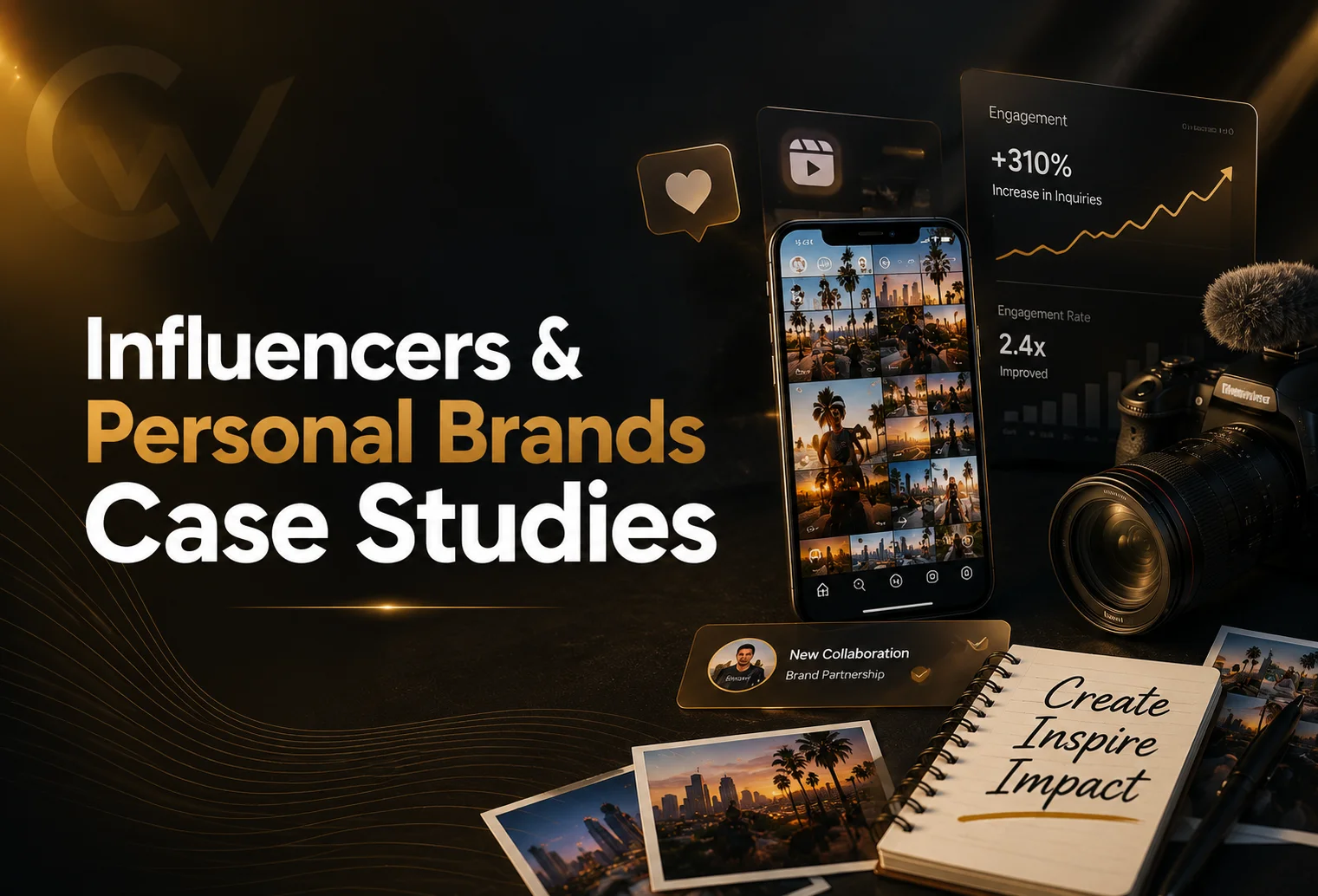 Influencers & Personal Brands Case Studies