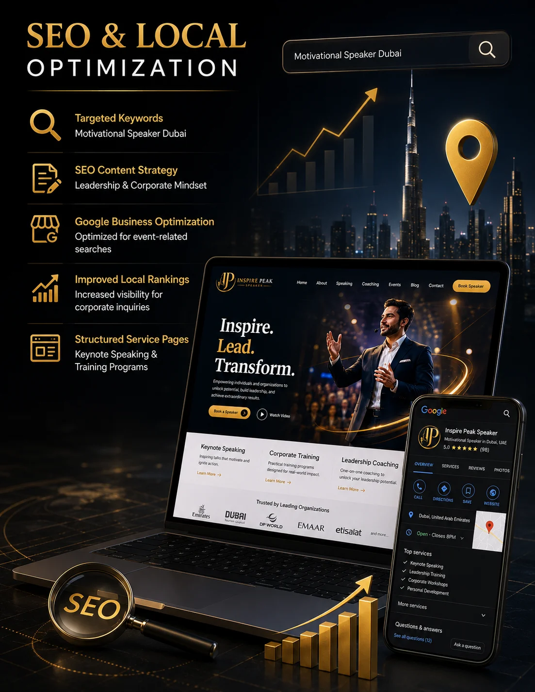 MMN Inspire Peak Speakers Local SEO