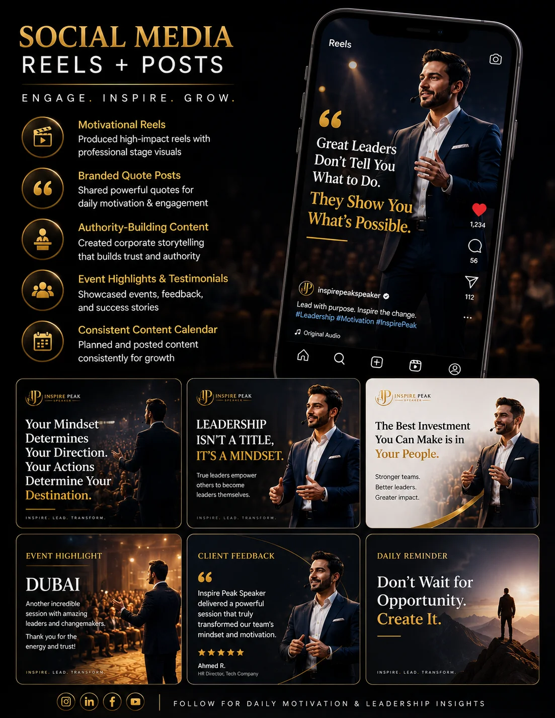 MMN Inspire Peak Speakers Social