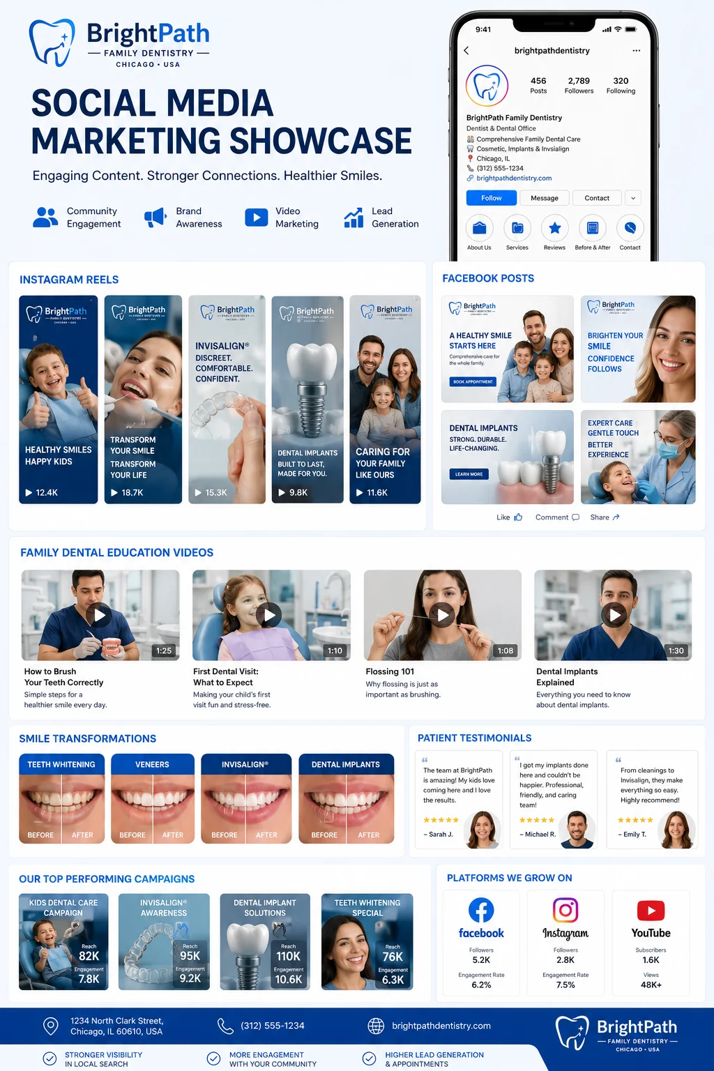 MMN BrightPath Family Dentistry Social Media